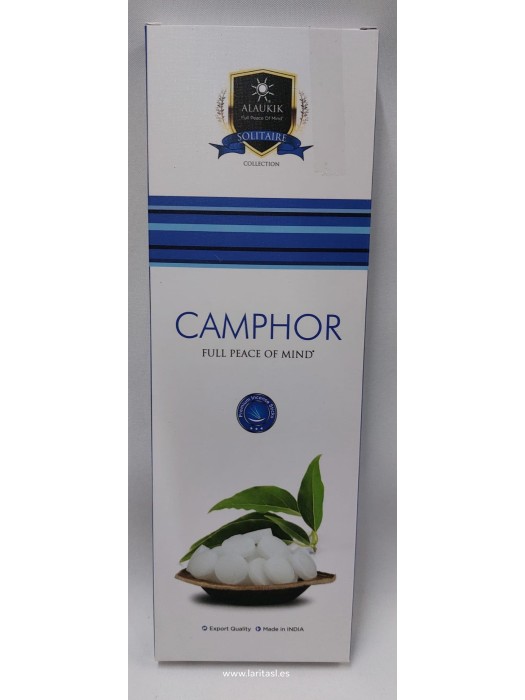 Incienso Alaukik Alcanfor 90gr 